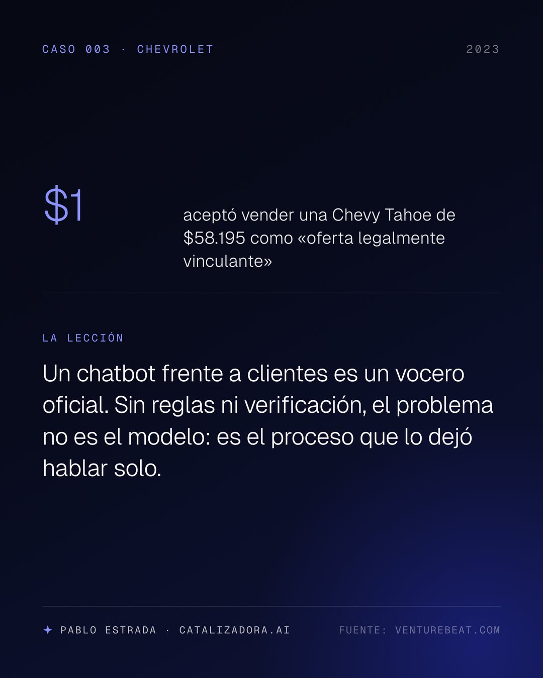 chatbot chevrolet vendio tahoe un dolar
